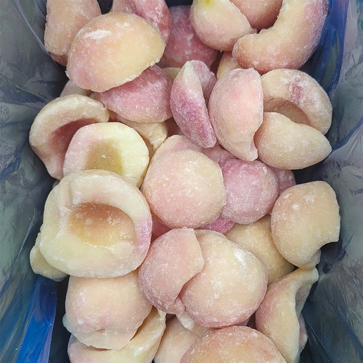 Frozen peaches bulk