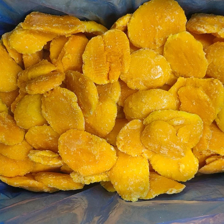 IQF Mango Pieces Freezing