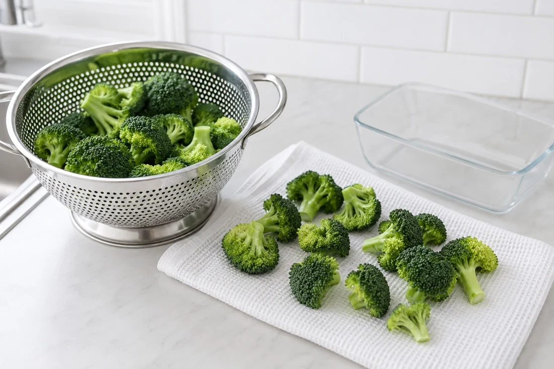 handle-cut-broccoli-and-washed-florets-separately handle-cut-broccoli-and-washed-florets-separately