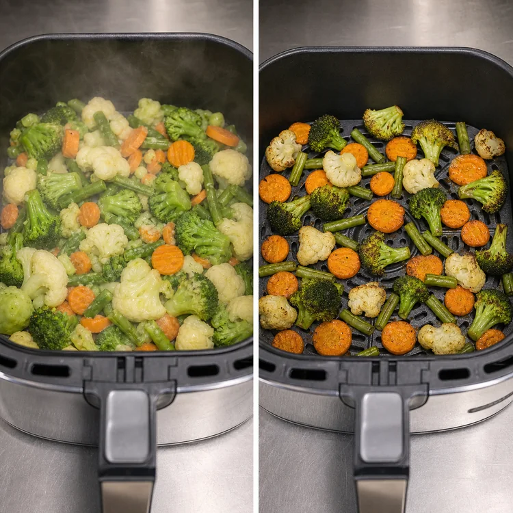 how-to-air-fry-frozen-vegetables-03-load-comparison how-to-air-fry-frozen-vegetables-03-load-comparison
