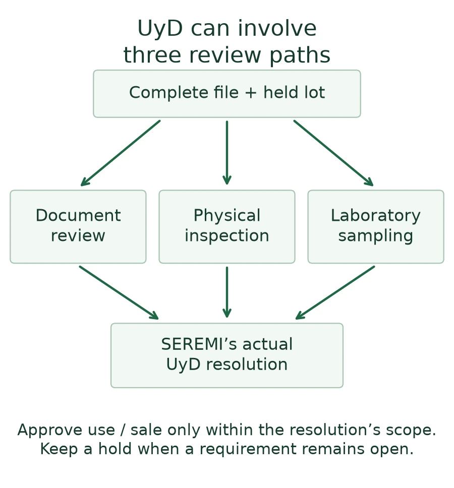 Three Chilean UyD review paths converging on a SEREMI resolution Three Chilean UyD review paths converging on a SEREMI resolution