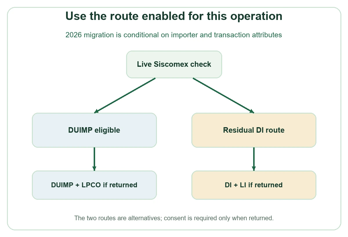 Brazil route choice decision diagram Brazil route choice decision diagram
