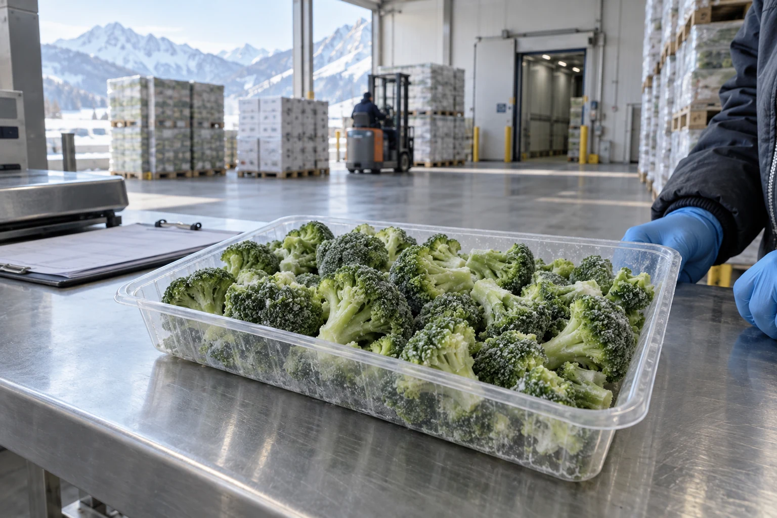 Unbranded frozen broccoli and cold-chain logistics for an Austrian buyer Unbranded frozen broccoli and cold-chain logistics for an Austrian buyer