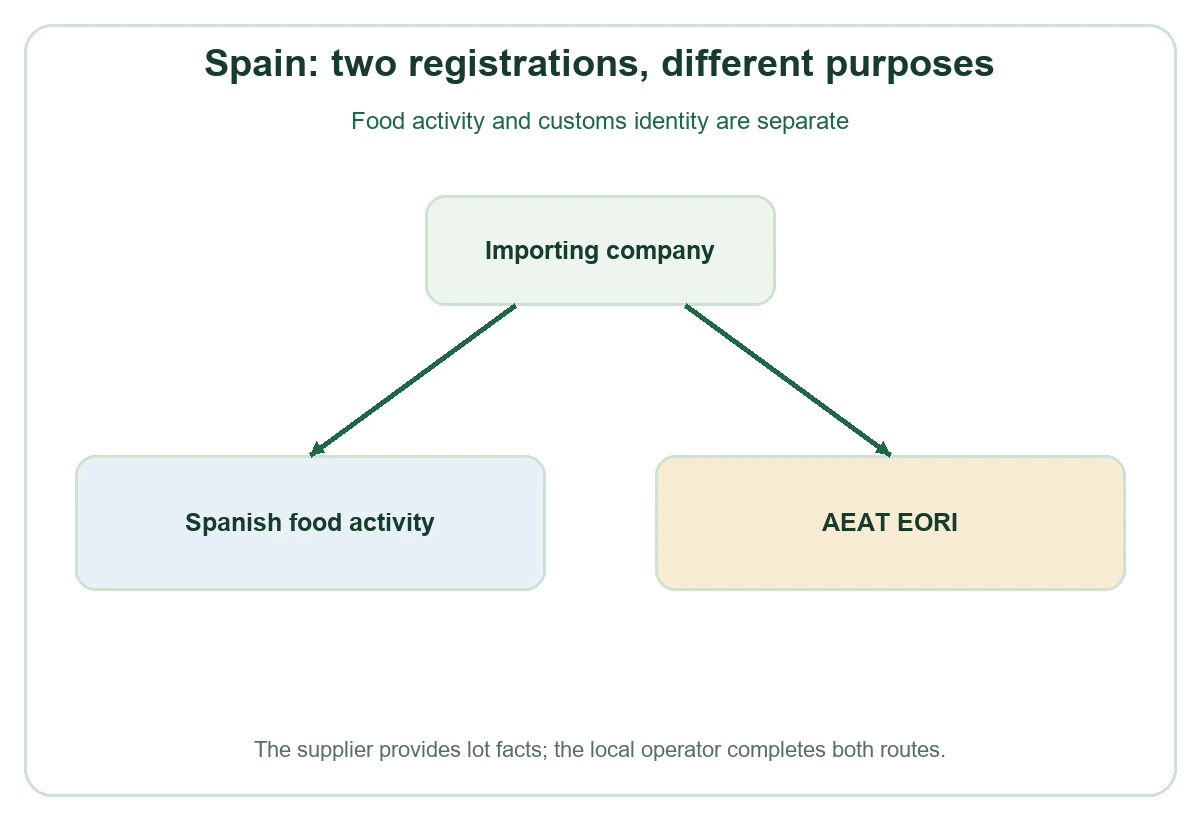 Spain registration branch decision diagram Spain registration branch decision diagram