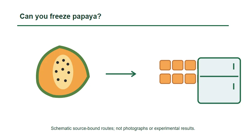 Can You Freeze Papaya? Ripeness, Chunks and Uses After Thawing Can You Freeze Papaya? Ripeness, Chunks and Uses After Thawing