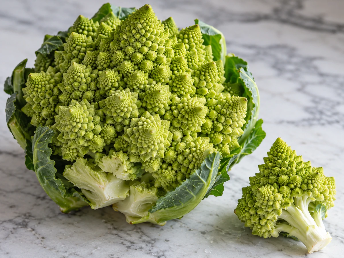 What Is Romanesco? Broccoli, Cauliflower and the Spiral Floret