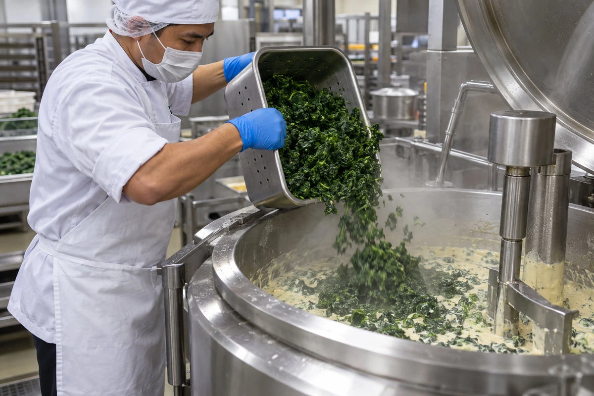 blanched chopped spinach - Run a realistic Malaysian first order blanched chopped spinach - Run a realistic Malaysian first order