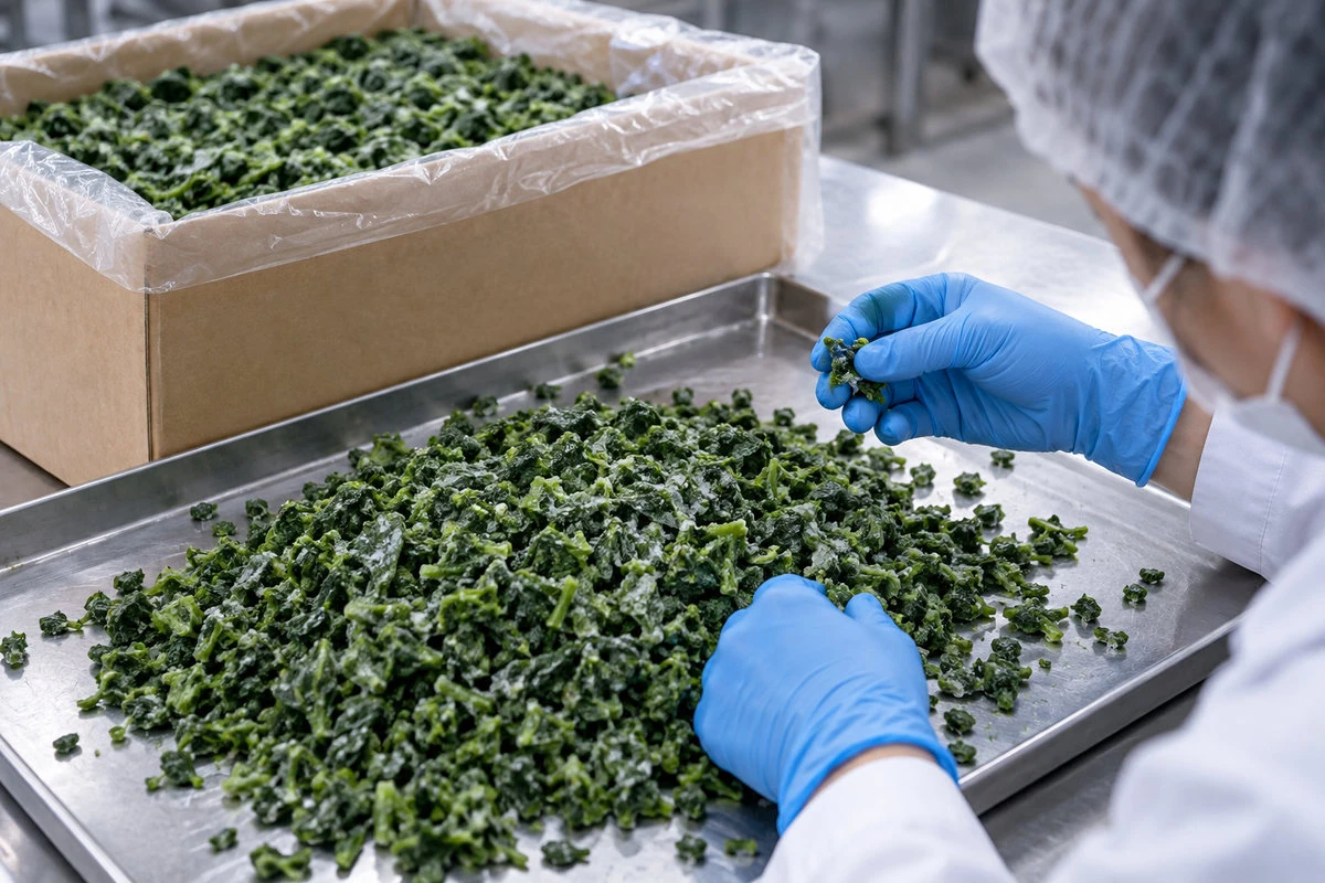 blanched chopped spinach - Manage release, delivery and exceptions blanched chopped spinach - Manage release, delivery and exceptions
