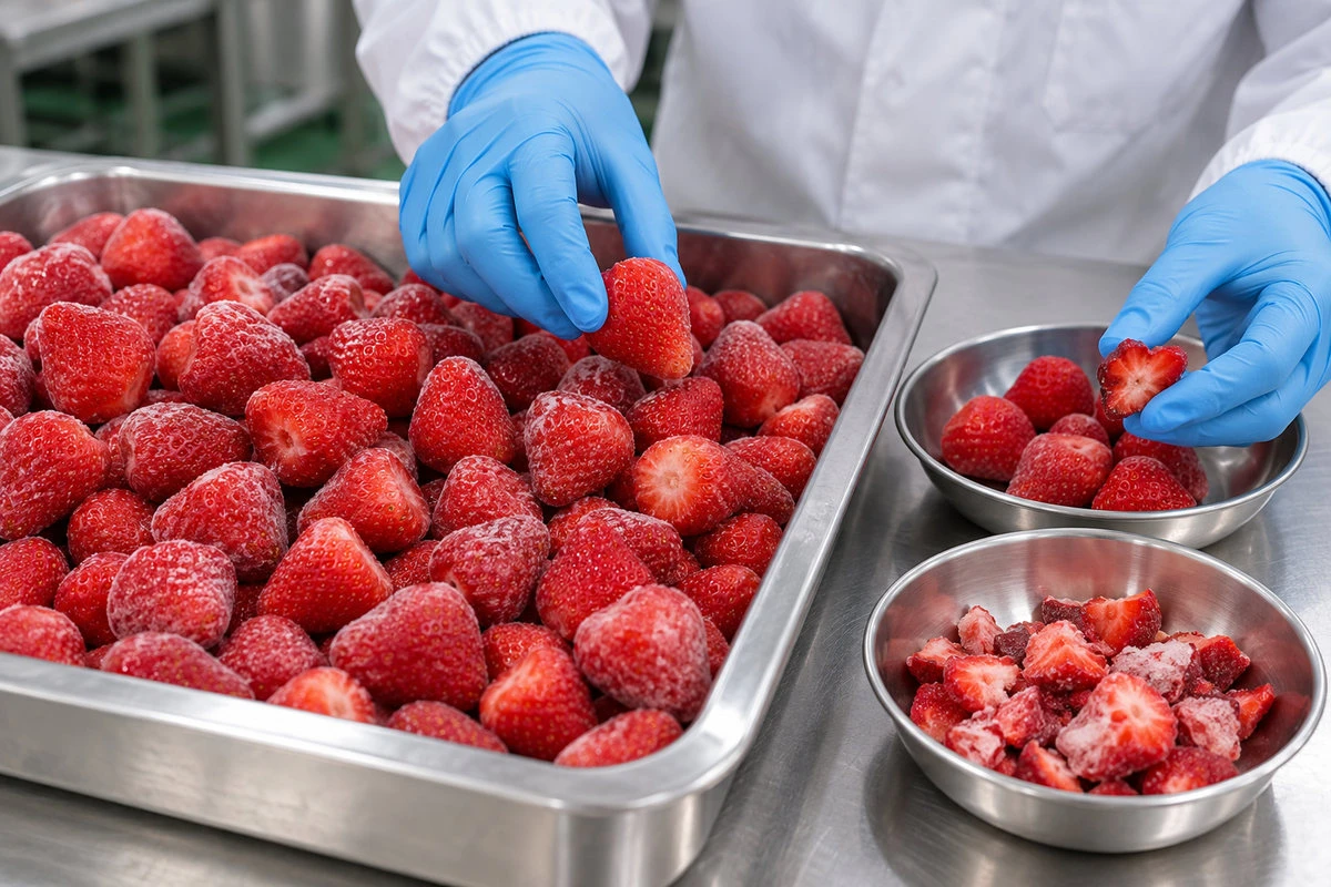 whole frozen strawberries - Manage release, delivery and exceptions whole frozen strawberries - Manage release, delivery and exceptions