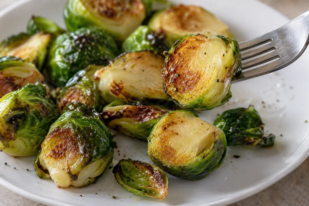 Roasted Brussels sprout flavor and texture Roasted Brussels sprout flavor and texture