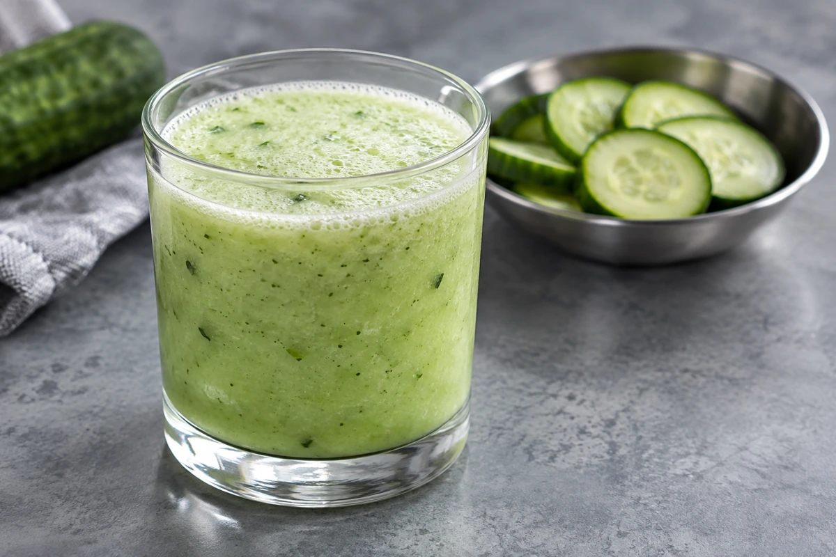 Frozen Cucumber for Blended Drinks: Water Release and Texture Testing
