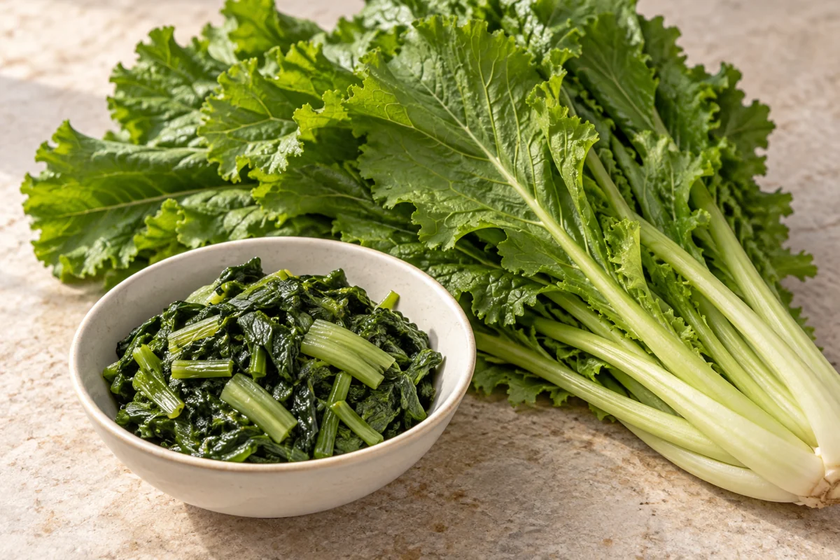 What Are Mustard Greens? Flavor, Leaf Form and Frozen Use