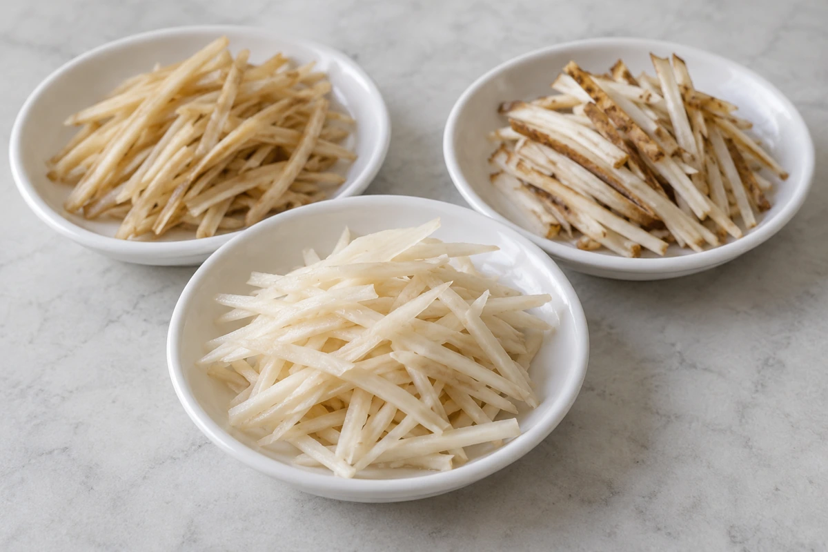 Frozen Burdock Browning, Peel and Fibrous Core: A Buyer Quality Guide