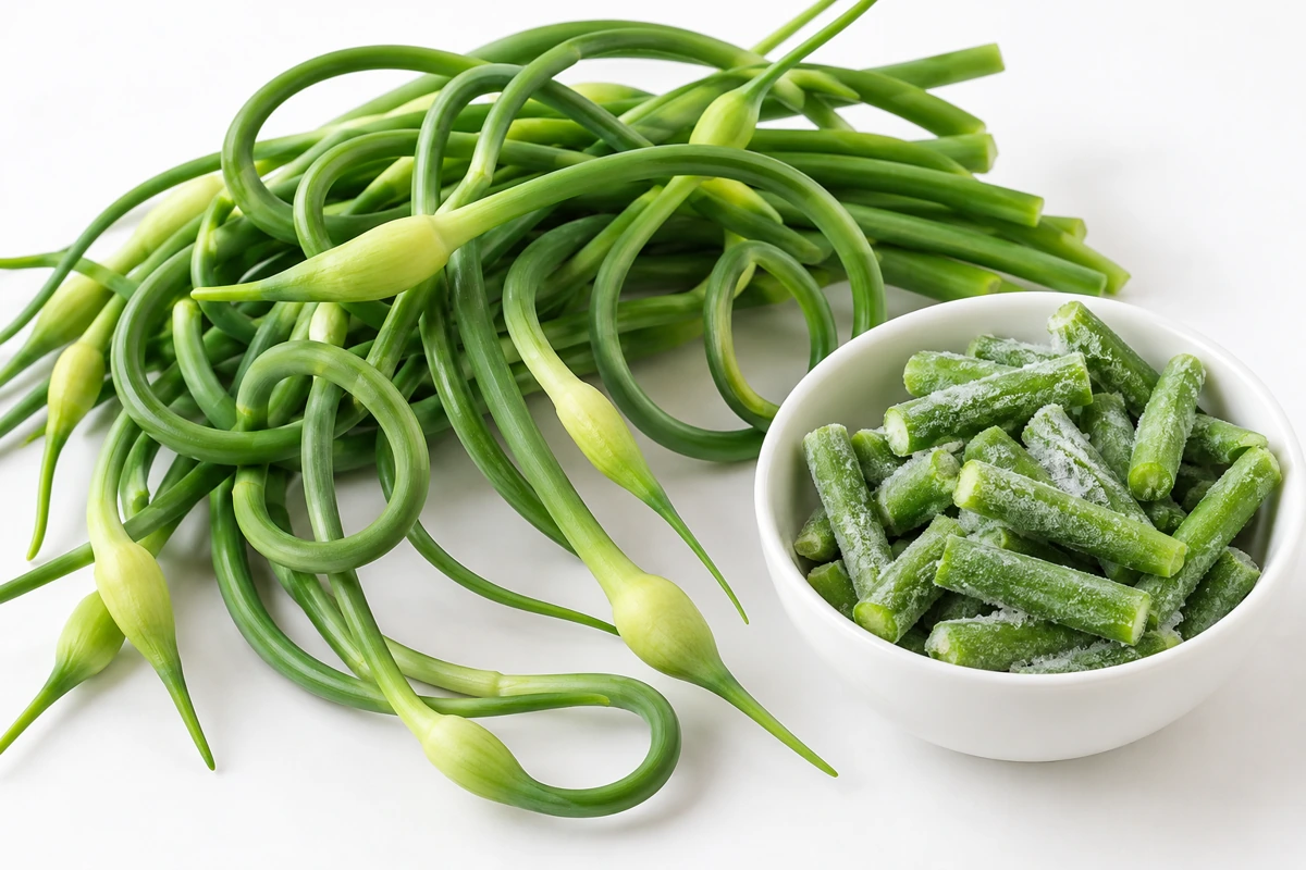 What Are Garlic Scapes? The Stalk, Flavor and Frozen Form