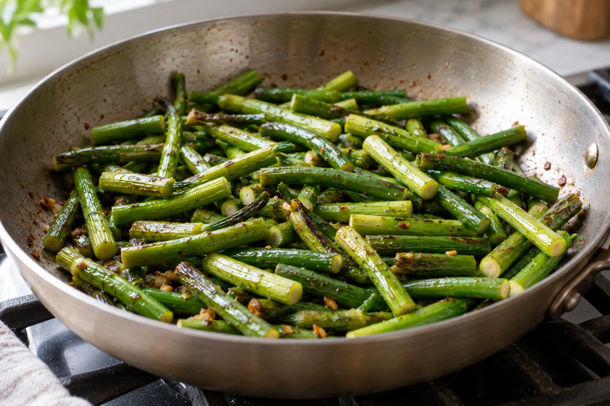 How to Cook Frozen Garlic Scapes: Tenderness and Aroma