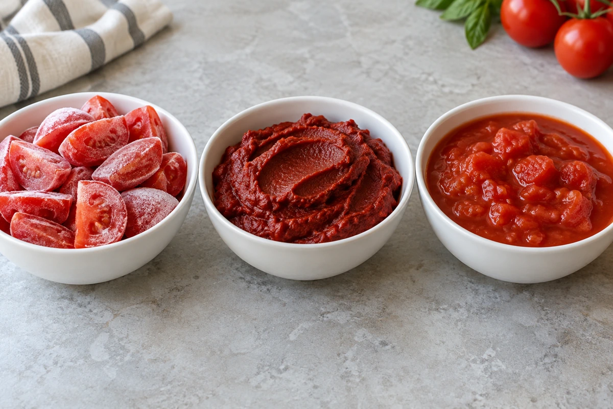 Frozen Tomato Wedges vs Tomato Paste in Sauce: A Solids-Based Cost Comparison