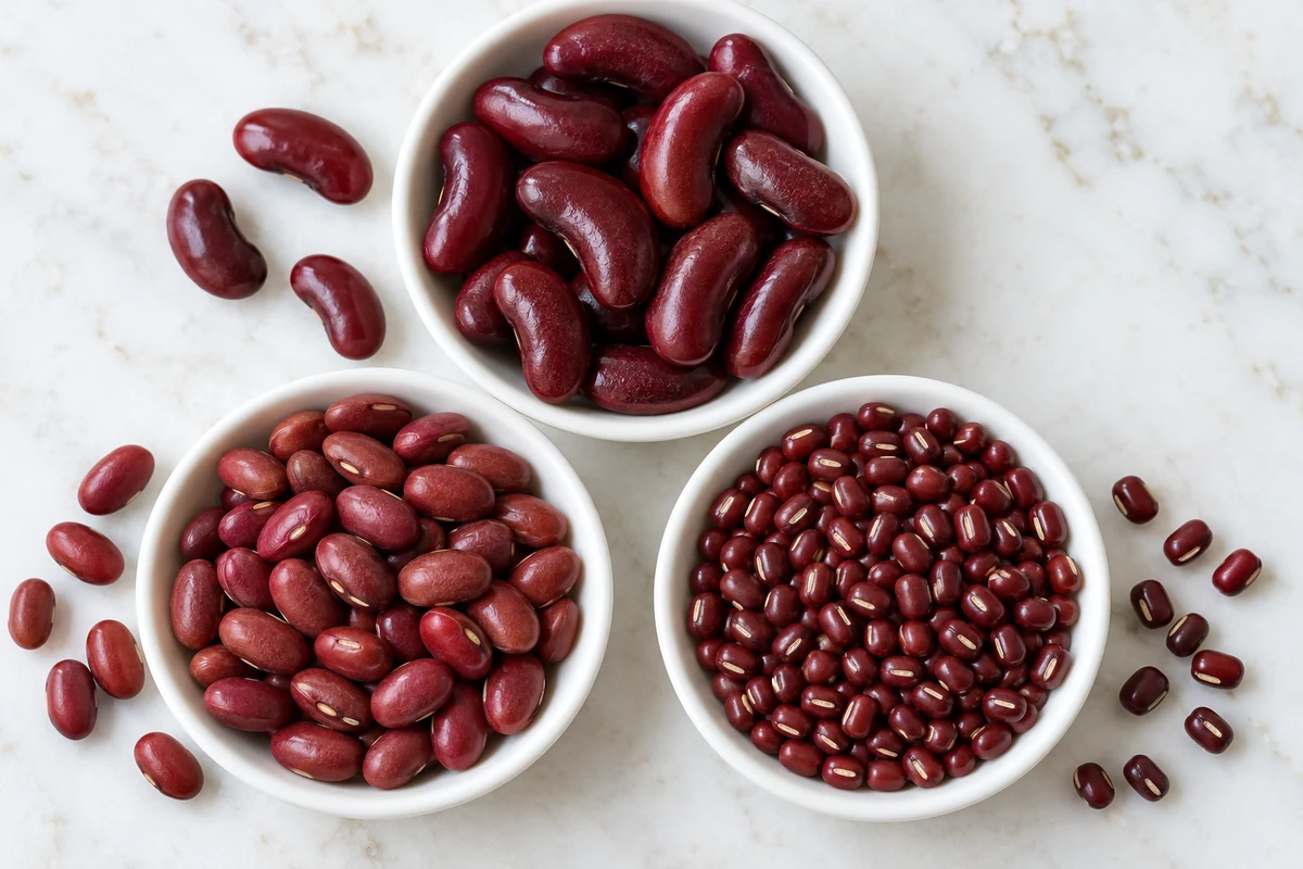 Red Beans vs Kidney Beans: Names, Shape and Cooking Requirements