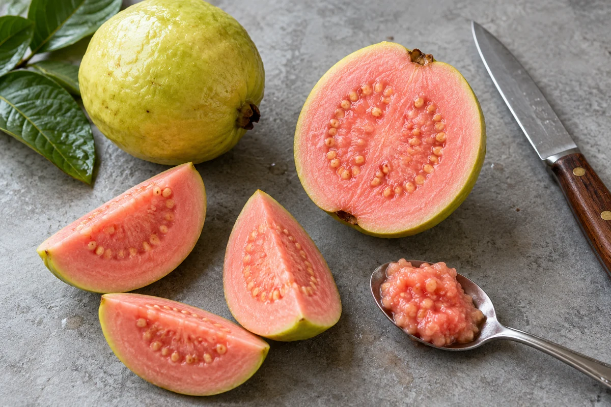 How to Cut and Prepare Guava: Peel, Seeds and Usable Flesh