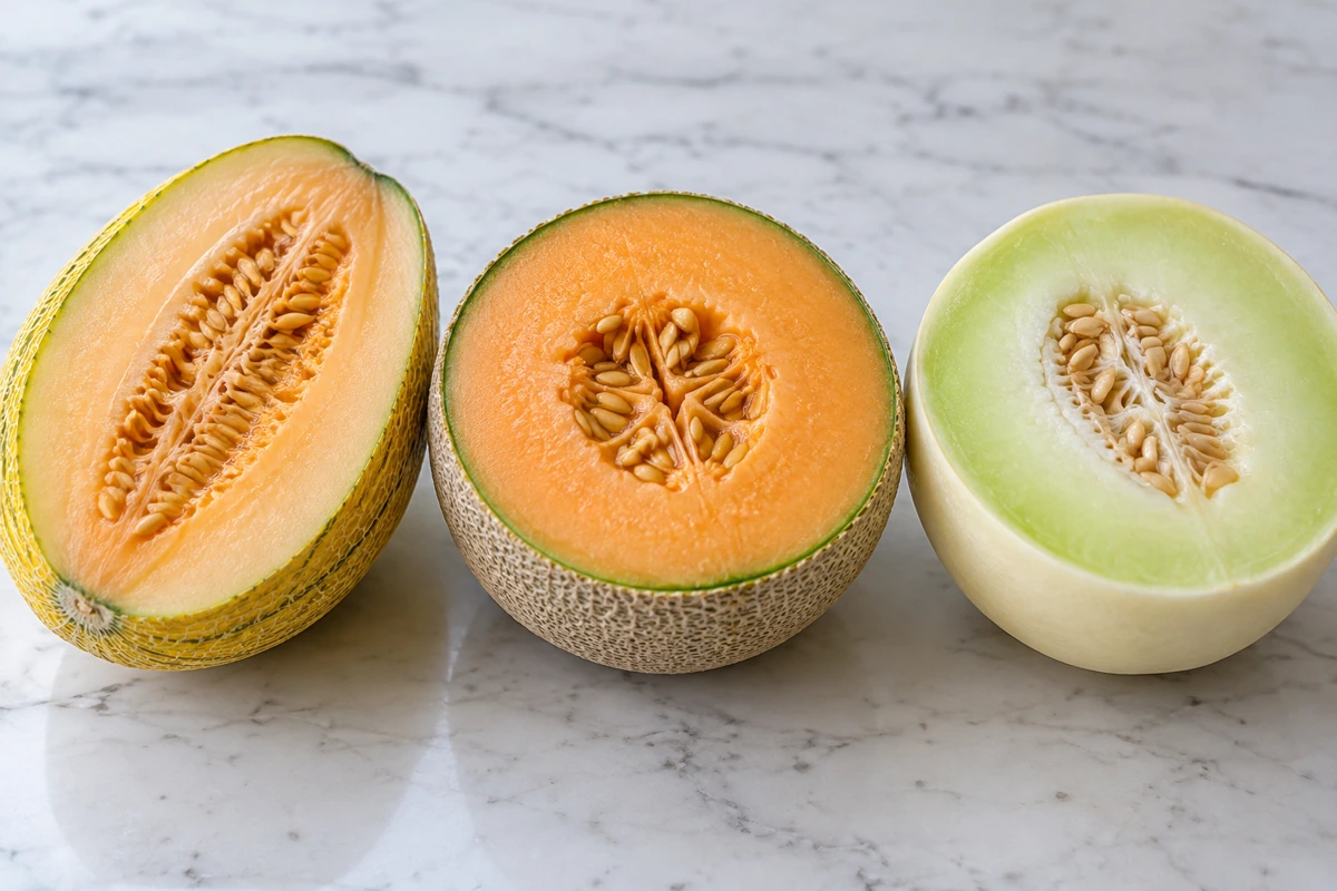 Hami Melon vs Cantaloupe and Honeydew: Flavor, Flesh and Food Uses