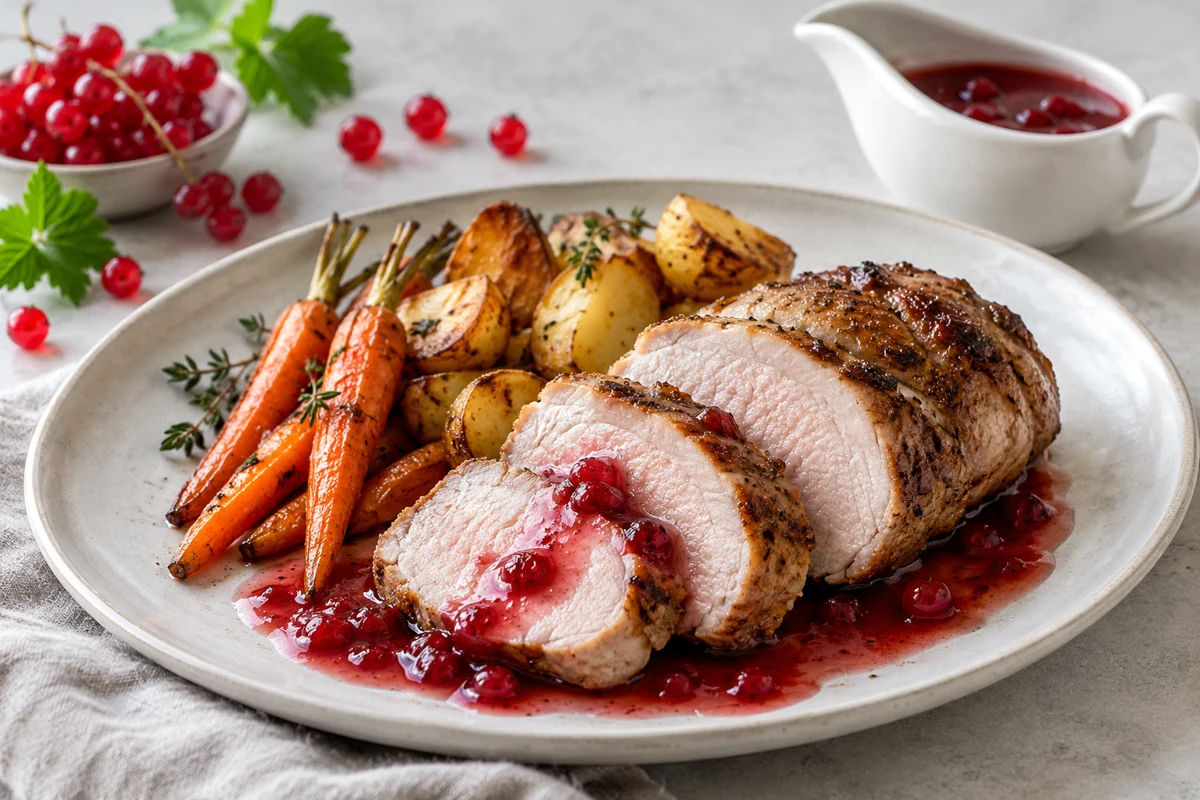 Red Currant Sauce for Savory Dishes: Acidity, Straining and Consistency