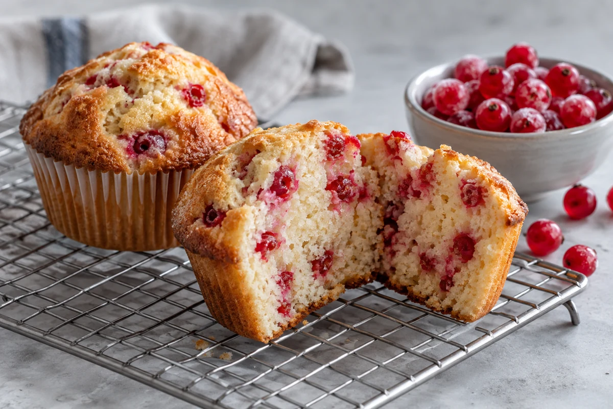 Baking with Frozen Red Currants: Tartness, Juice and Fruit Distribution