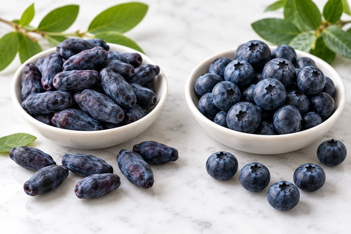 Haskap vs Blueberries: Flavor, Shape and Recipe Substitution