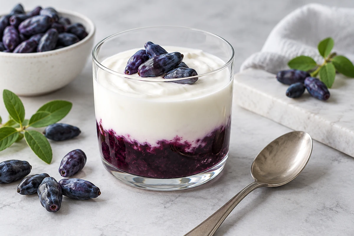 A visible fruit layer helps focus evaluation on the boundary and any liquid separation.