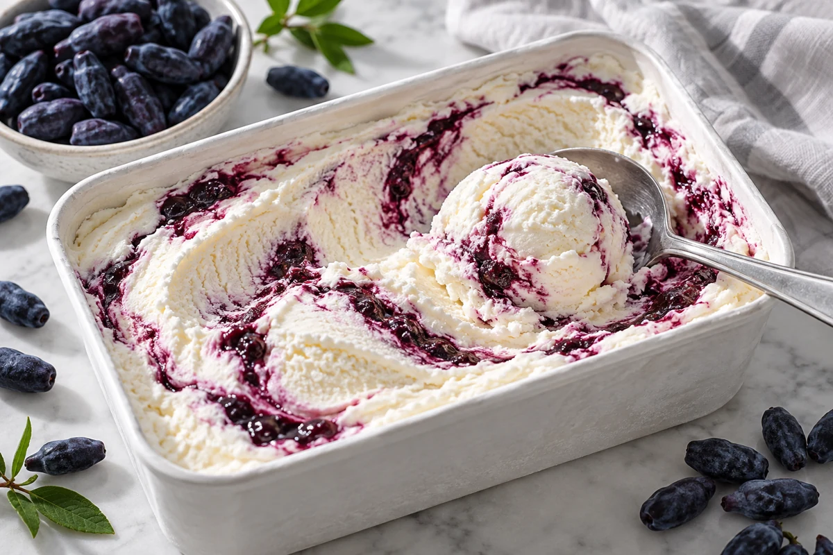 A distinct fruit ribbon needs a different balance from fruit blended through the base.