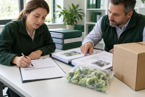 Frozen Produce Supplier Questionnaires: Answers, Evidence and Approval Scope