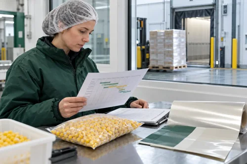 Frozen Produce Order Lead Times: Crop, Production, Tests, Print and Booking