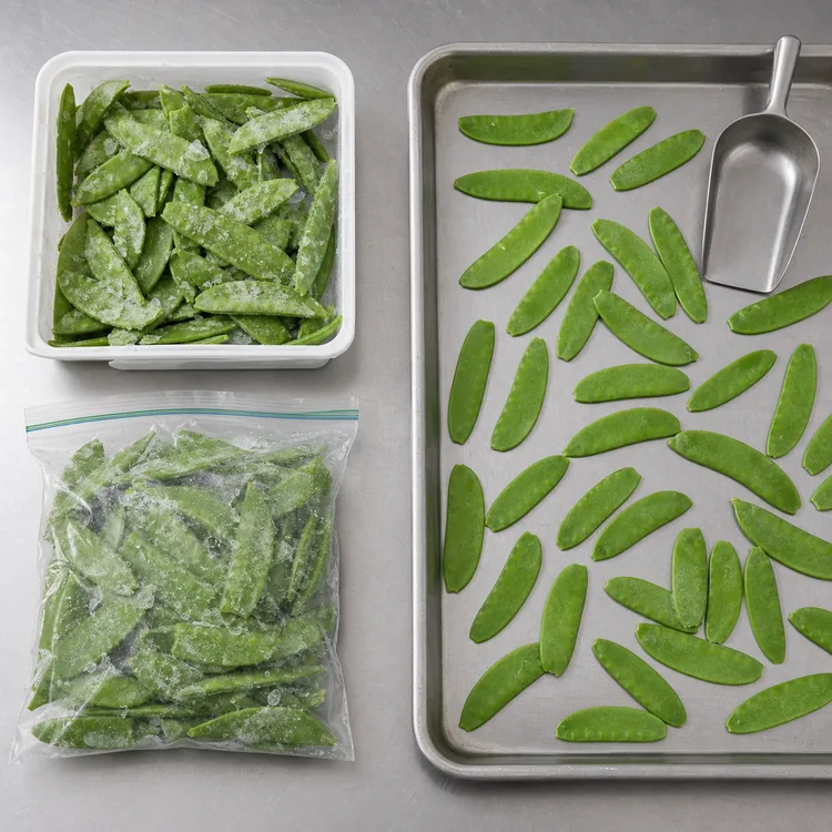 Can Snow Peas Be Frozen? Blanching, Storage and Uses