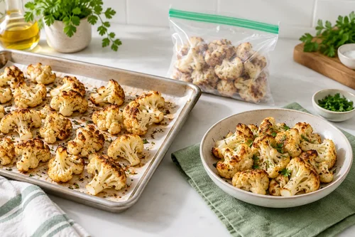 Can Roasted Cauliflower Be Frozen and Reheated?
