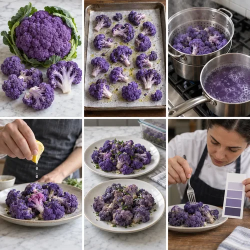 How to Cook Purple Cauliflower Without Losing Its Color