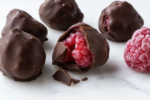 Chocolate-Covered Frozen Raspberries: Choosing Fruit for a Clean Coating