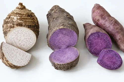 Are Taro and Ube the Same? Root Identity, Color and Processing Uses
