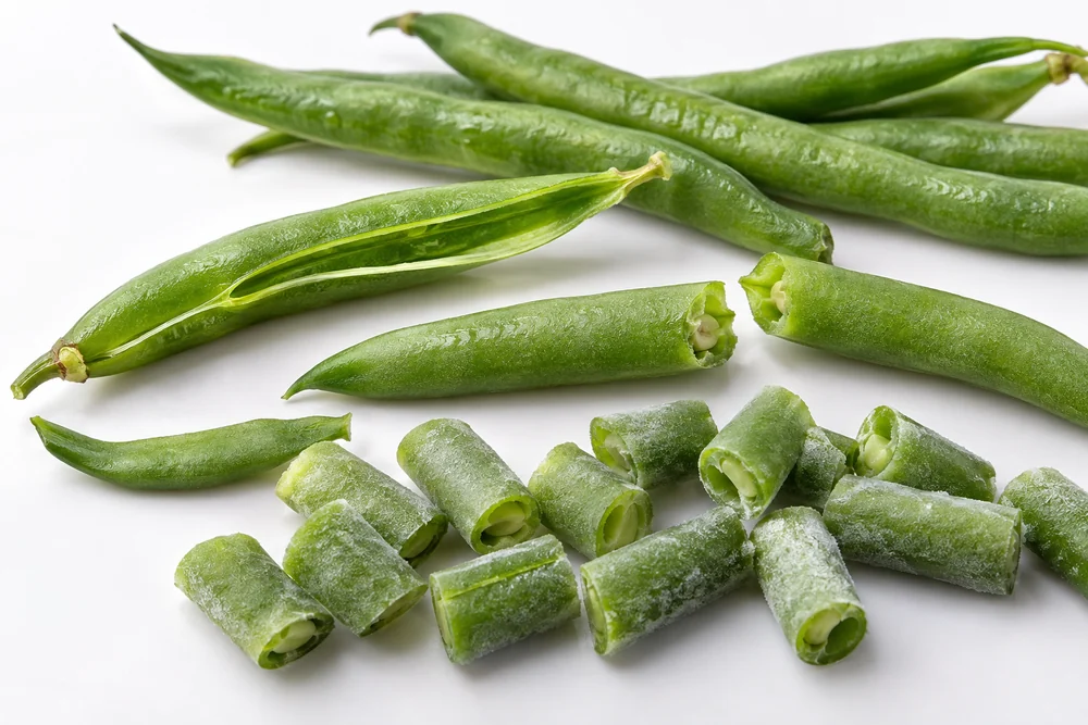 Green Bean Rupture Force: A Crisper Bite Can Still Carry More Strings