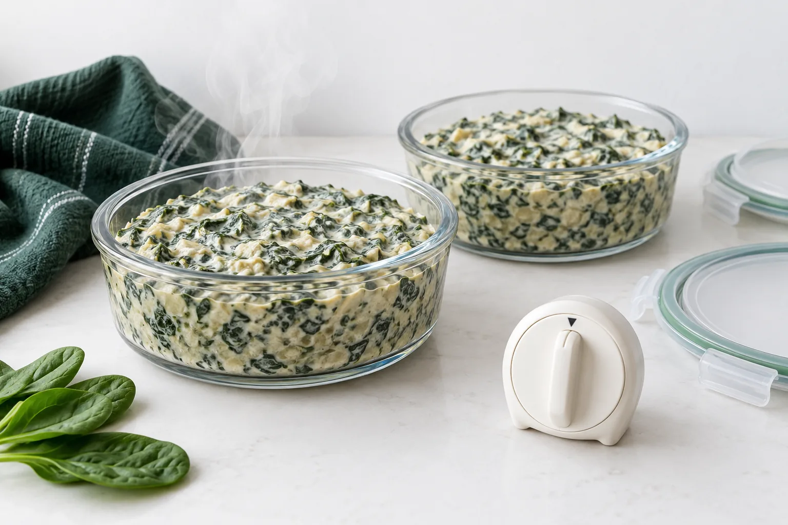 Why Some Spinach Dips Separate After Freezing - visual guide for the method described in this section.