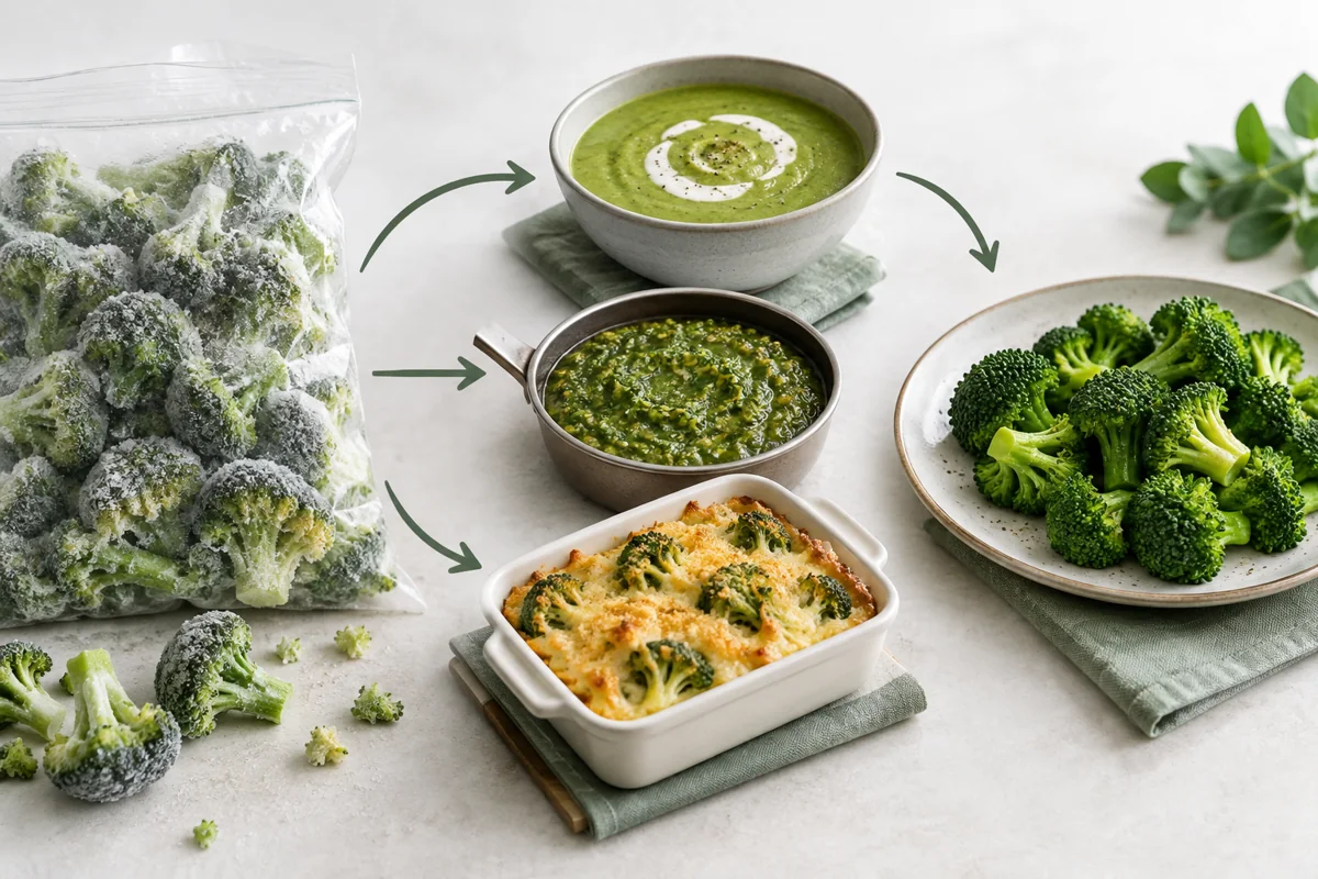 Choosing Uses for Older but Acceptable Broccoli