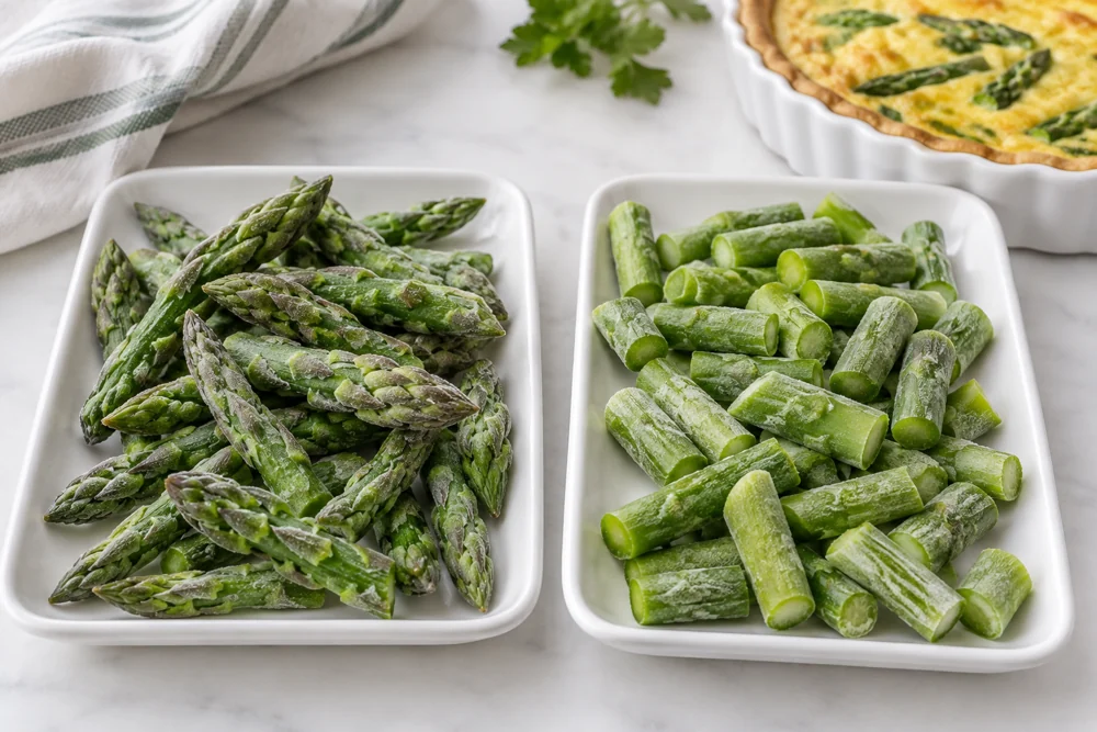 Tips and stem cuts play different roles in the filling and surface arrangement