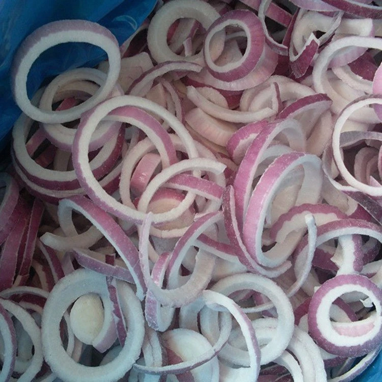 IQF red onions ring IQF red onions ring