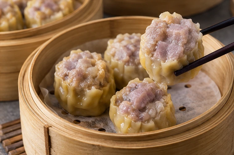 Taro savory dim sum fillings application illustration for Frozen Taro