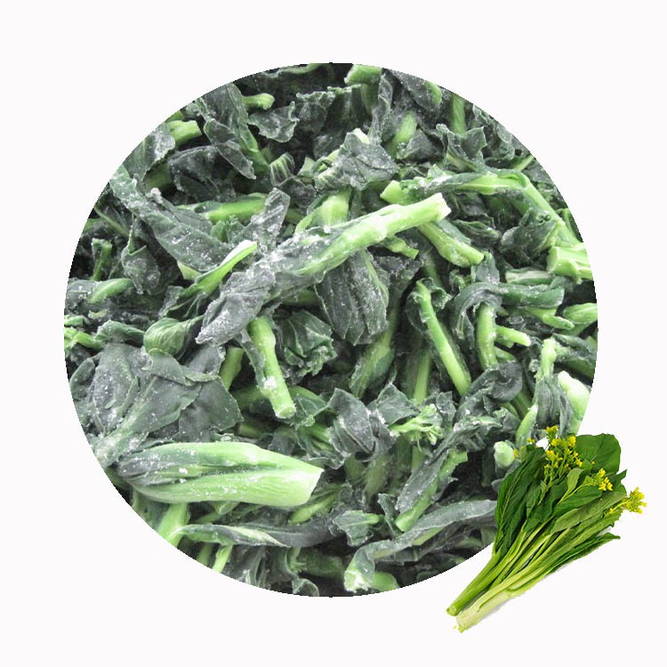 Frozen cut rapeseed flowers Frozen cut rapeseed flowers