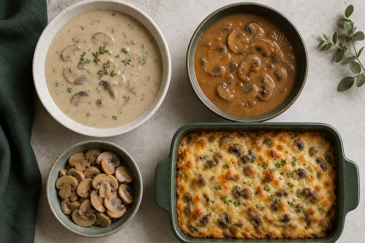 mushrooms-used-in-soups-sauces-and-a-baked-dish mushrooms-used-in-soups-sauces-and-a-baked-dish