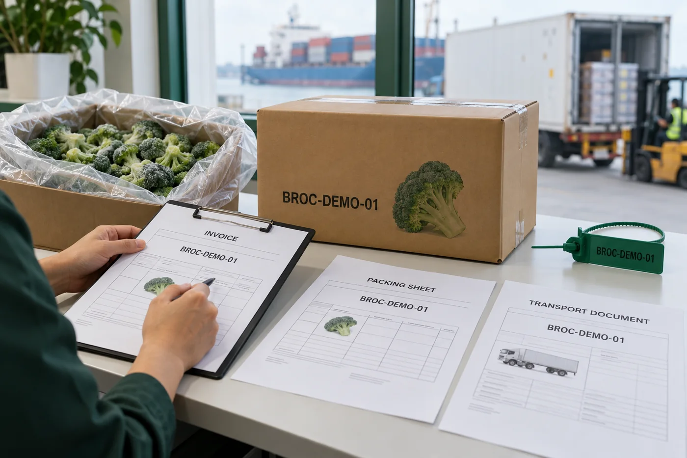 reconcile the same demonstration reference across shipment records. reconcile the same demonstration reference across shipment records.