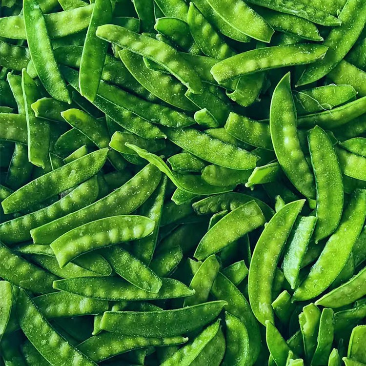 Freezing Frozen Snow Peas Freezing Frozen Snow Peas