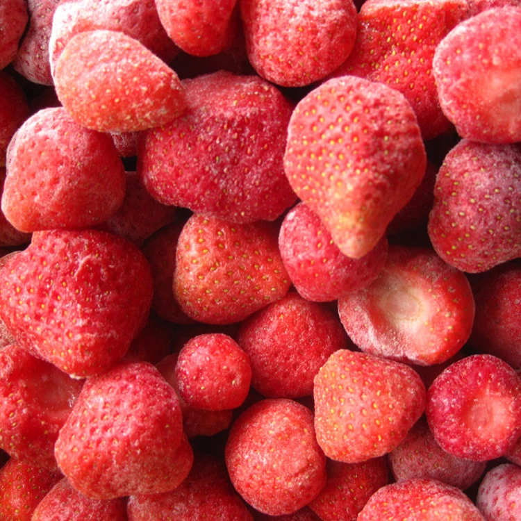Whole frozen strawberries from the GreenLand product gallery Whole frozen strawberries from the GreenLand product gallery