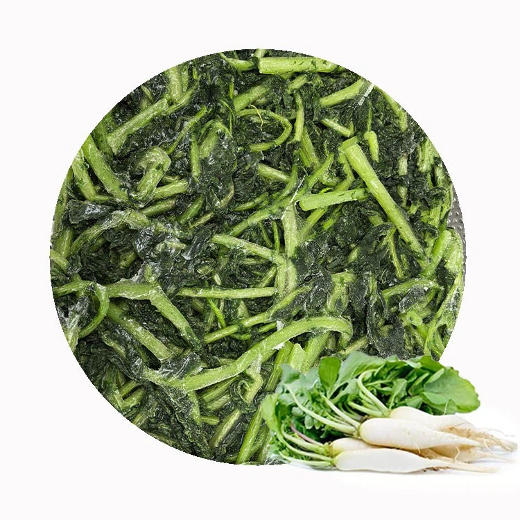 Frozen Chopped Radish Leaves Manufacturer Frozen Chopped Radish Leaves Manufacturer
