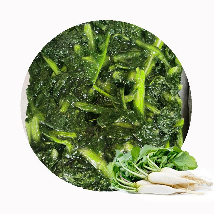 Bulk IQF Frozen Radish Greens Factory Bulk IQF Frozen Radish Greens Factory