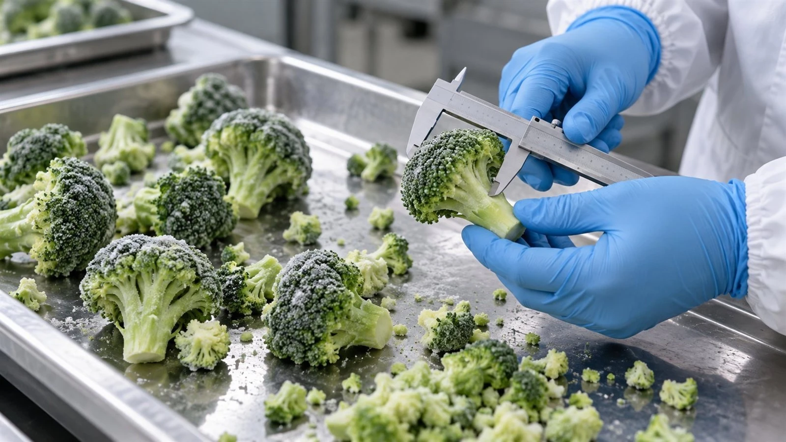 Broccoli Floret Specifications: Head Size, Stem Length, Fines and Yield illustrated buyer workbench Broccoli Floret Specifications: Head Size, Stem Length, Fines and Yield illustrated buyer workbench